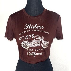 Brown vintage riders T-Shirt